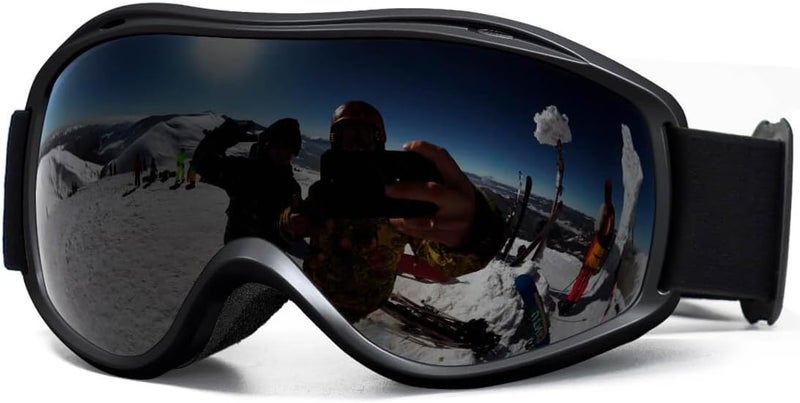 AVV Store Ski Goggles UV Protection, Anti-Fog Snowboard Snow Goggles OTG for Men Women Adults & Youths - Image 1